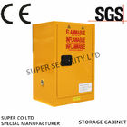 Meuble de rangement chimique portatif en métal de SSM100012P avec le Cabinet de sécurité inflammable de porte simple
