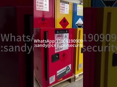 Tambour vertical, armoire de rangement inflammable, entièrement soudé, 60 gallons.