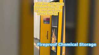 L'armoire de sécurité incendie EN 14470-1 type 90 de WUXIsuper améliore la conformité du stockage dangereux