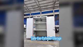 Armoire de stockage de gaz monocylindre