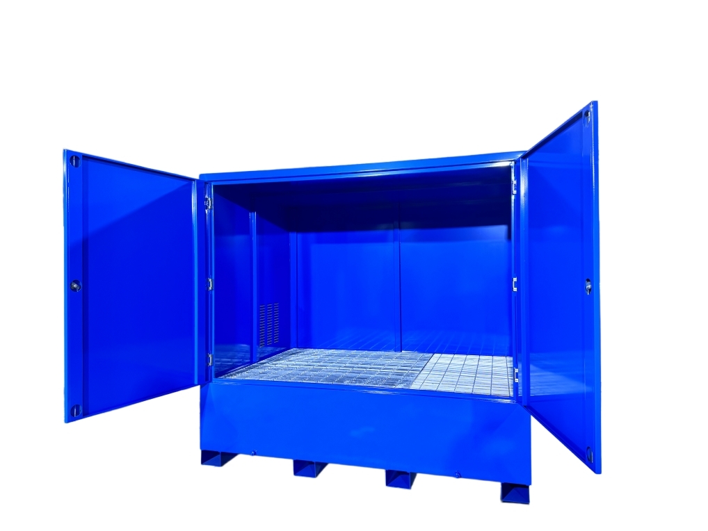 Derniers blogs de l'entreprise sur SUPER publie un conteneur de sécurité en tambour en acier certifié CE et SGS pour le stockage industriel de produits dangereux