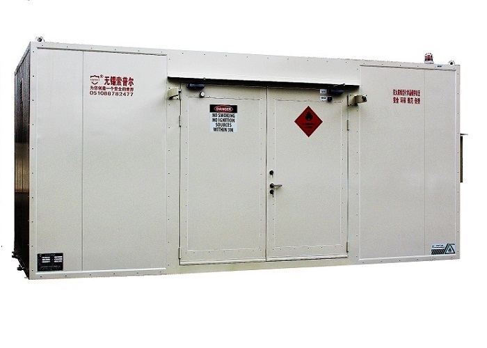 Derniers blogs de l'entreprise sur Des conteneurs de stockage IBC et de tambour résistant aux explosions en extérieur officiellement lancés