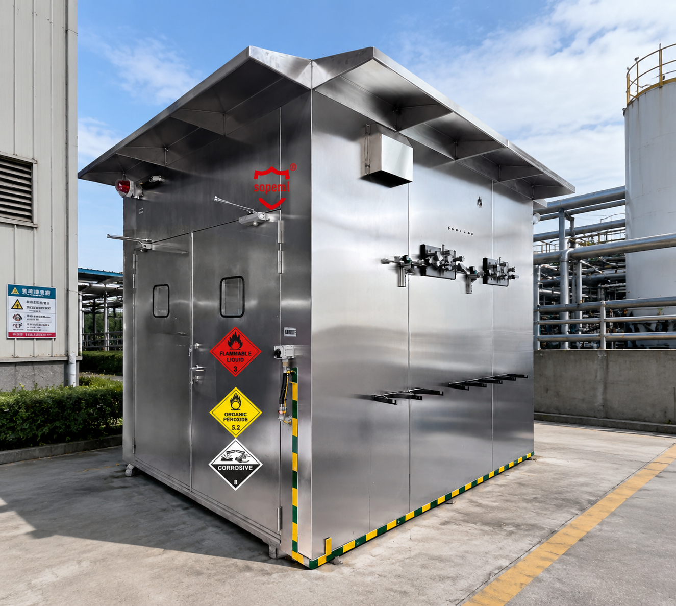 Derniers blogs de l'entreprise sur Armoire de stockage de produits chimiques en acier inoxydable sur mesure: solution d'ingénierie pour la sécurité industrielle et les environnements complexes