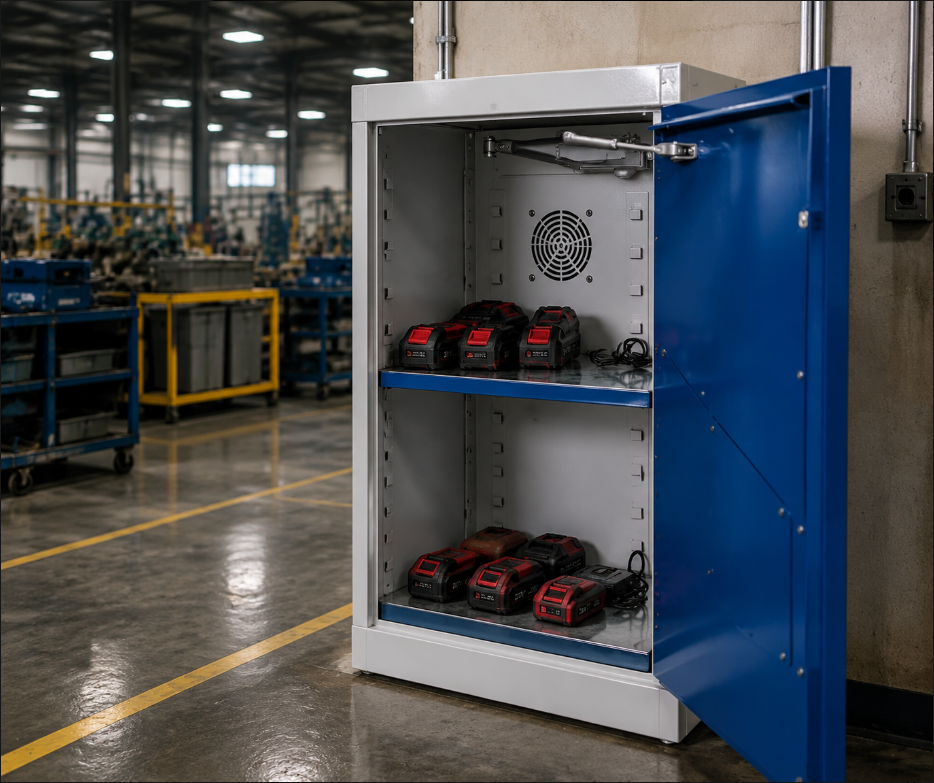 Derniers blogs de l'entreprise sur La sécurité des batteries industrielles entre dans l'ère de la normalisation: les armoires de stockage et de recharge deviennent l'infrastructure de sécurité centrale des usines