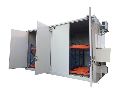 acheter Matériaux dangereux à l'extérieur Entreposage bâtiment Contenant non combustible pour fûts et IBC Substance dangereuse fabrication en ligne