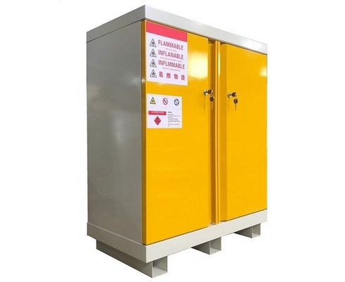 acheter Acide dangereux stockés dans le laboratoire de stockage de produits chimiques armoire jaune 766 litres pour liquide fabrication en ligne