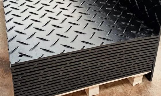 acheter Mat de protection du sol pour les routes temporaires et les plateaux de travail pour les équipements lourds fabrication en ligne