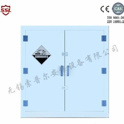 acheter Meuble de rangement corrosif de doubles plastiques des portes pp pour 45 gallons fabrication en ligne