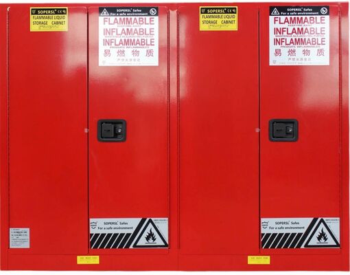 acheter Super 45 Gallon 170L Armoire de sécurité à combustible NFPA 30 OSHA Conforme à la réglementation du secteur industriel fabrication en ligne