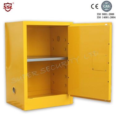 acheter Meuble de rangement mobile de sécurité jaune résistante au feu, Cabinets de preuve de flamme 20 gallons fabrication en ligne