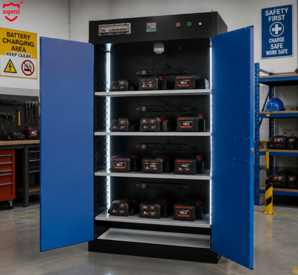 acheter Armoire de recharge pour batteries au lithium pour une gestion plus sûre des batteries industrielles fabrication en ligne