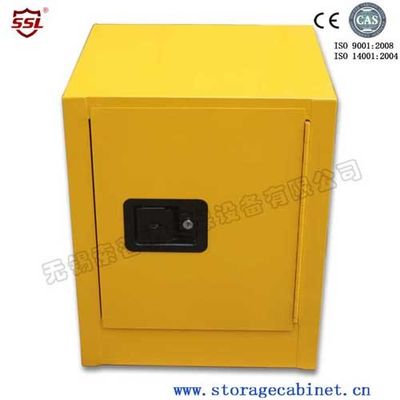 acheter Meuble de rangement inflammable supérieur SSM100004P de banc jaune pour le laboratoire fabrication en ligne