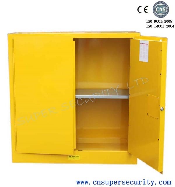 Acier vertical 2 Cabinets en acier chimiques de porte pour le pesticide de stockage